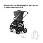 Carrinho de Bebé Inglesina Aptica System Duo - Vicuna Beige