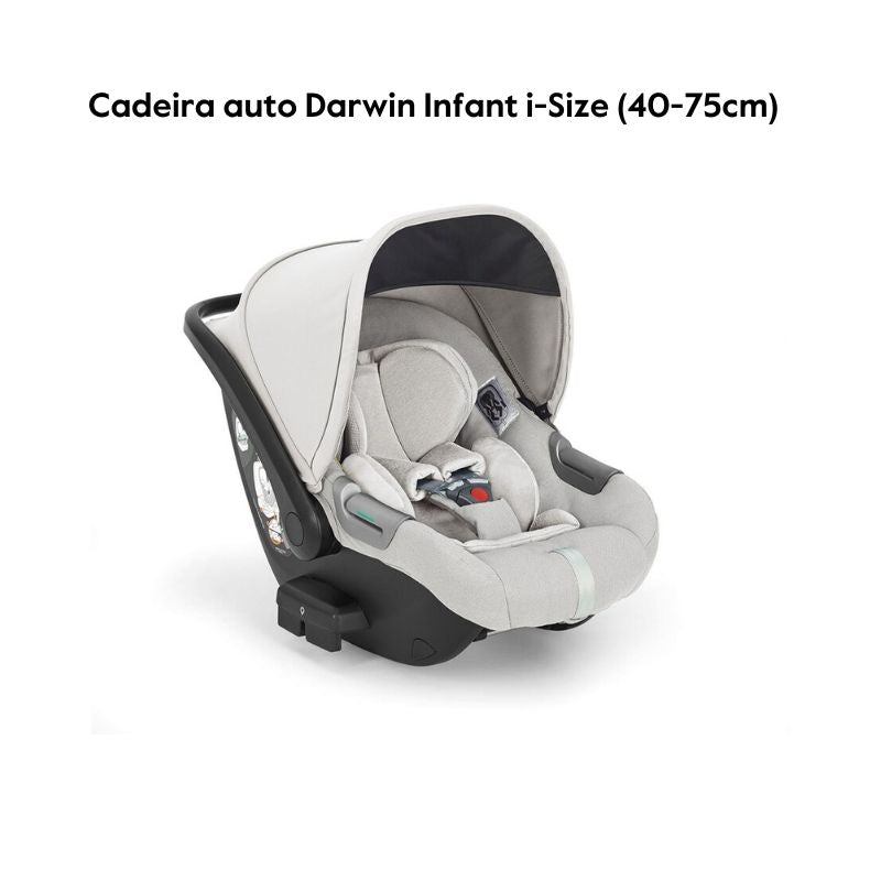 Carrinho de Bebé Inglesina Aptica System Quattro - Crystal Grey