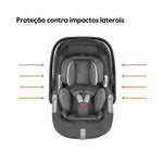 Inglesina System Quattro Aptica Darwin recline proteção contra impactos laterais