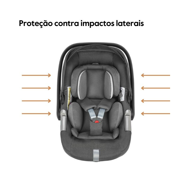 Inglesina System Quattro Aptica Darwin recline proteção contra impactos laterais