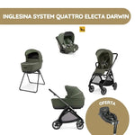 Inglesina System Quattro Electa Darwin - Loft Green