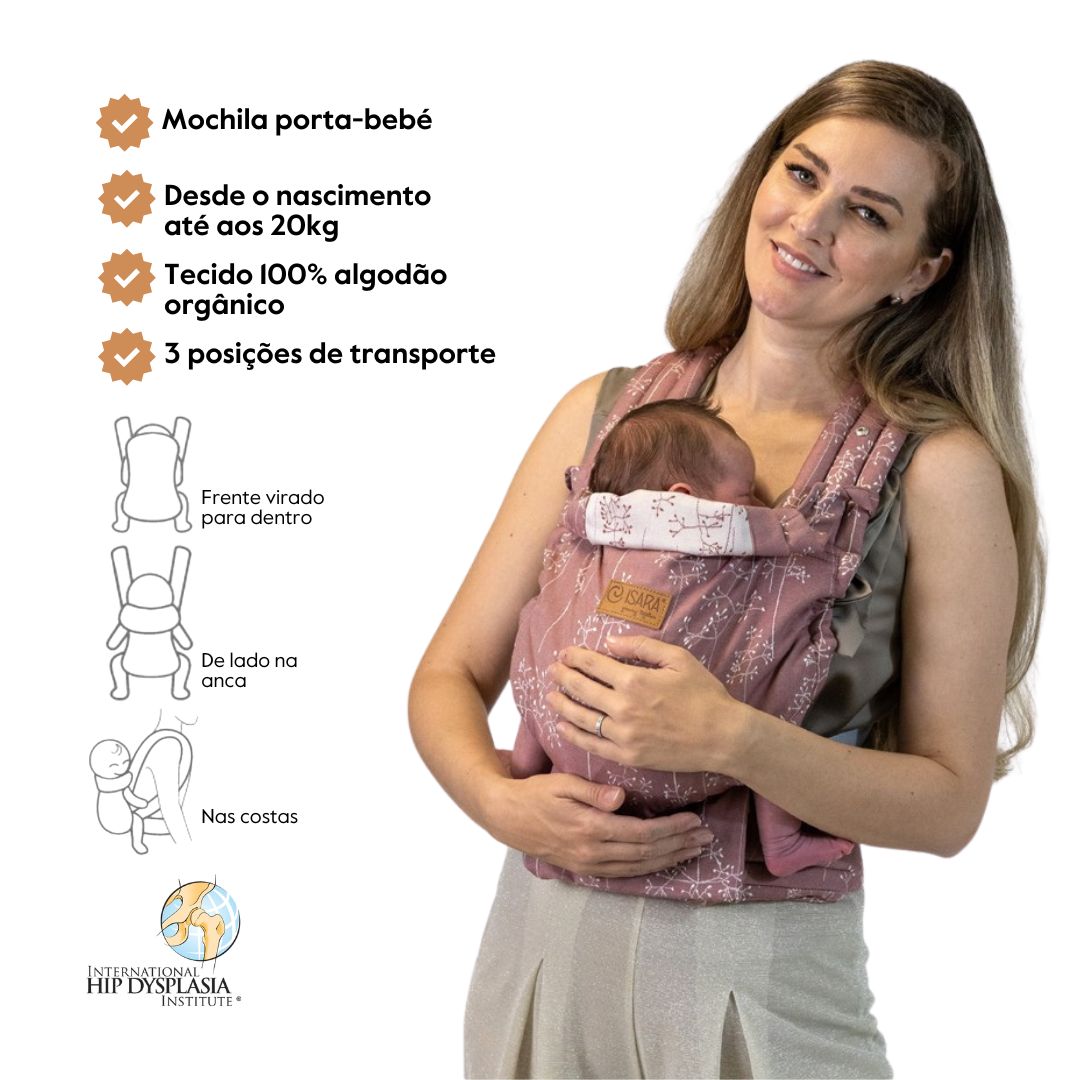 Isara Elite Mochila Portabebé - Meadow Grass