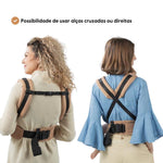 Isara Mochila Portabebé Quick Full Buckle - Tiba+Marl Leopard