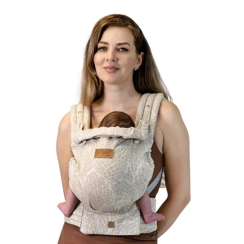 Isara Elite Mochila Portabebé - Majestic Ivory Forest