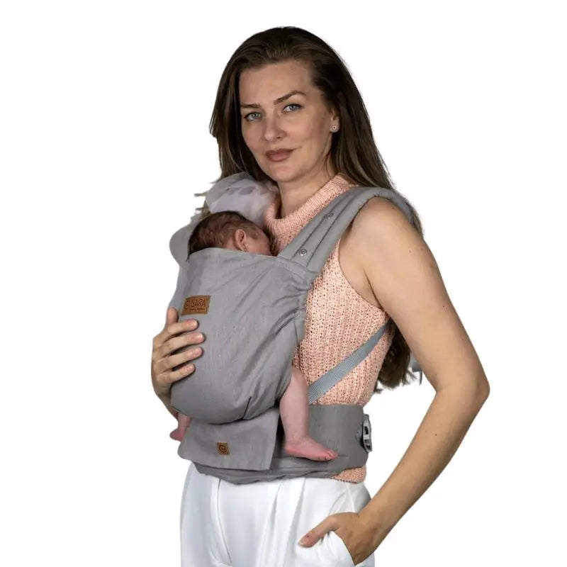 Isara Elite Mochila Portabebé - Misty Linen