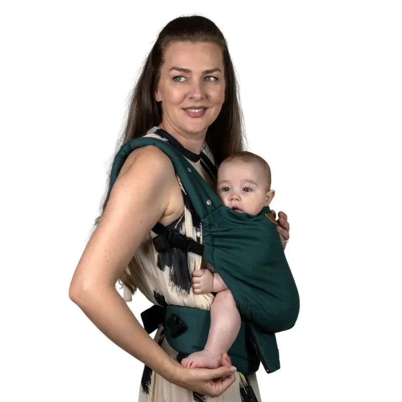 Isara Mochila Portabebé Elite - Evergreen Linen