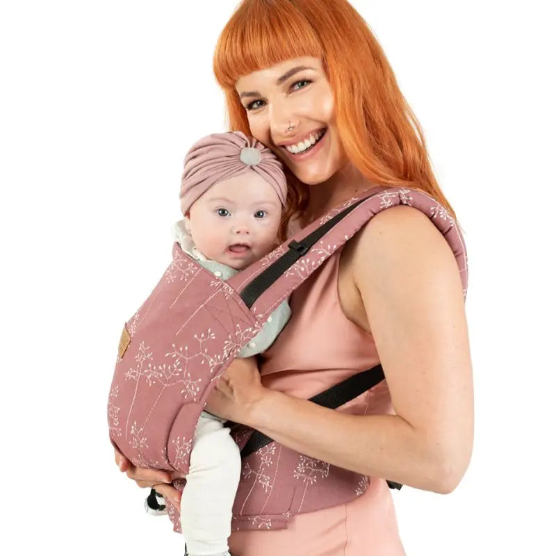 Isara Mochila Portabebé Quick Full Buckle V2 - Meadow Grass