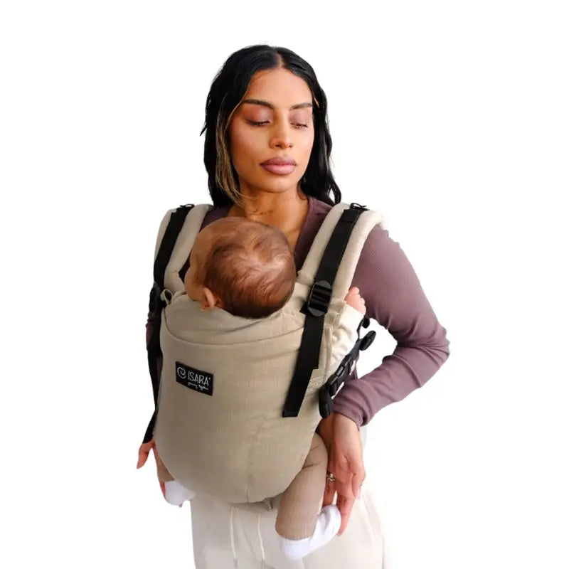 Isara The ONE Baby Carrier One Size - Sandstone Linen