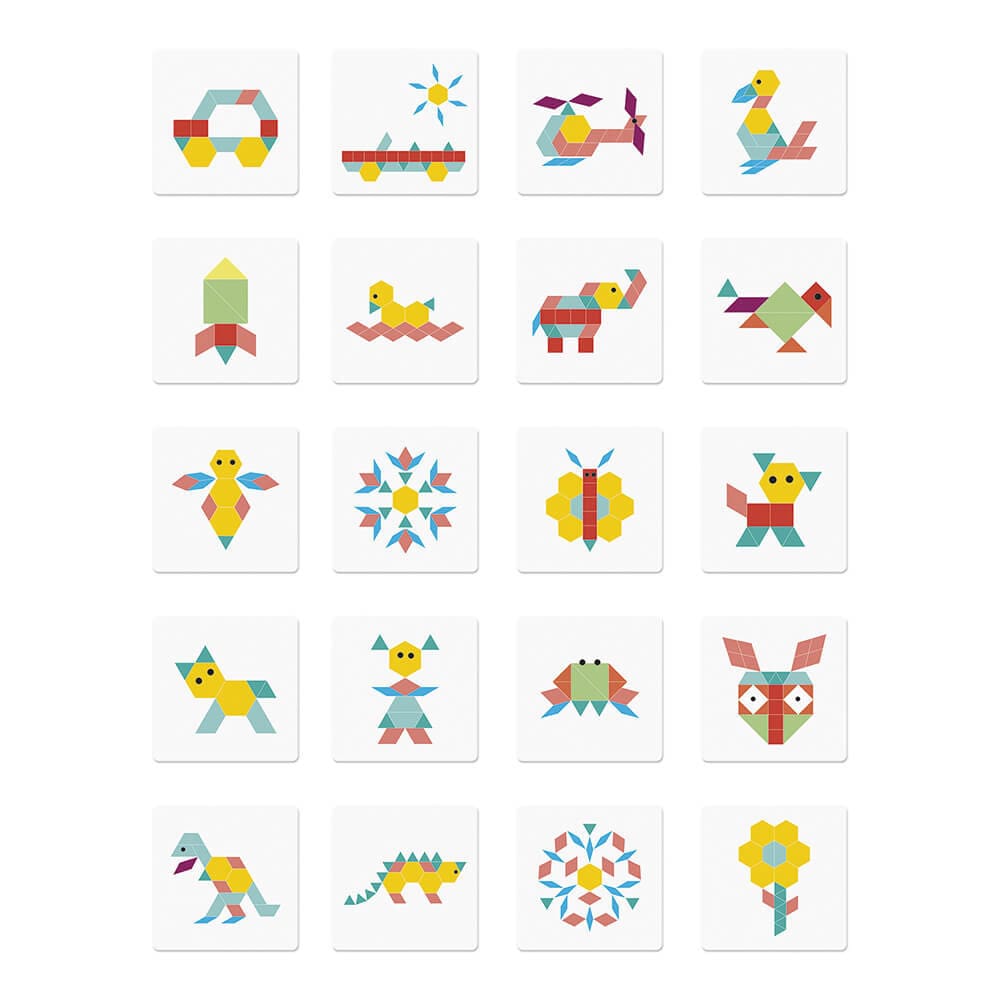 Janod Puzzle Magnético Geométrico