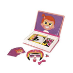 Janod Livro Magnético Crazy Faces Rapariga