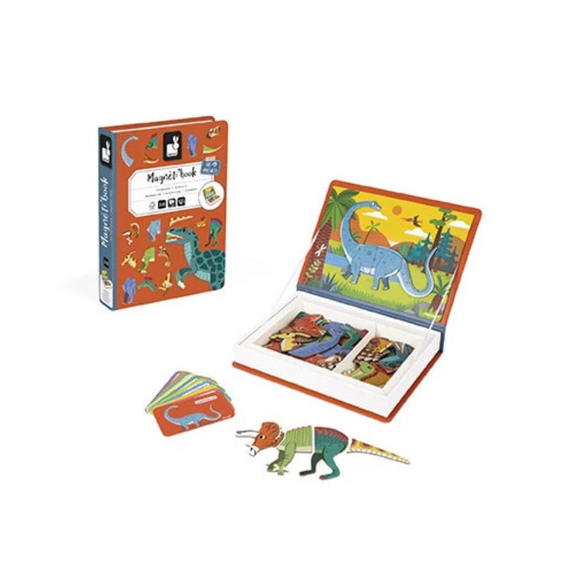 Janod Livro Magnético Dinossauros