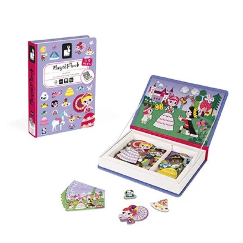 Janod Livro Magnético Princesas