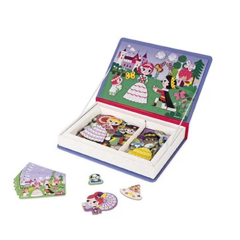 Janod Livro Magnético Princesas