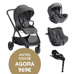 Joie Trio Valora Carrinho de Bebé - Ebony