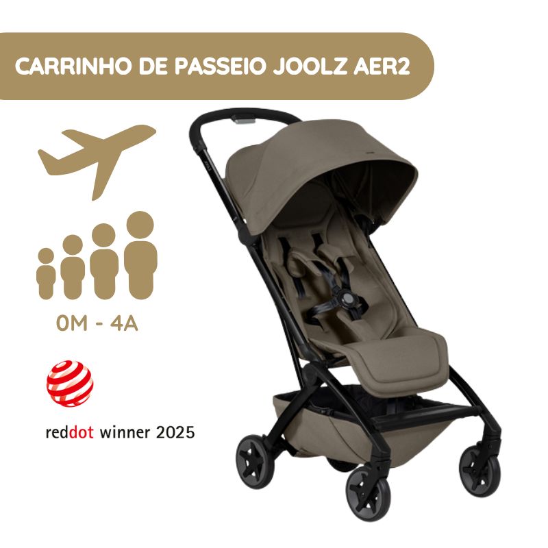 Joolz Aer2 Carrinho de Bebé - Hazel Brown