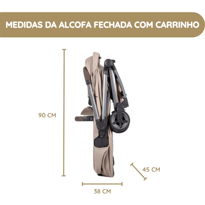 Joolz Alcofa Aer2 - Stone Grey