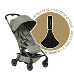 Joolz Carrinho de Bebé Aer2 Bundle Wildride - Sage Green