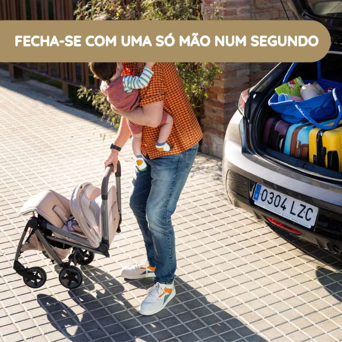 Joolz Aer2 Carrinho de Bebé - Stone Grey
