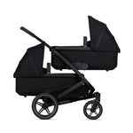 Joolz Geo3 Carrinho de Bebé (Twin) - Para gémeos ou dois bebés dos 0 aos 4 anos - Space black