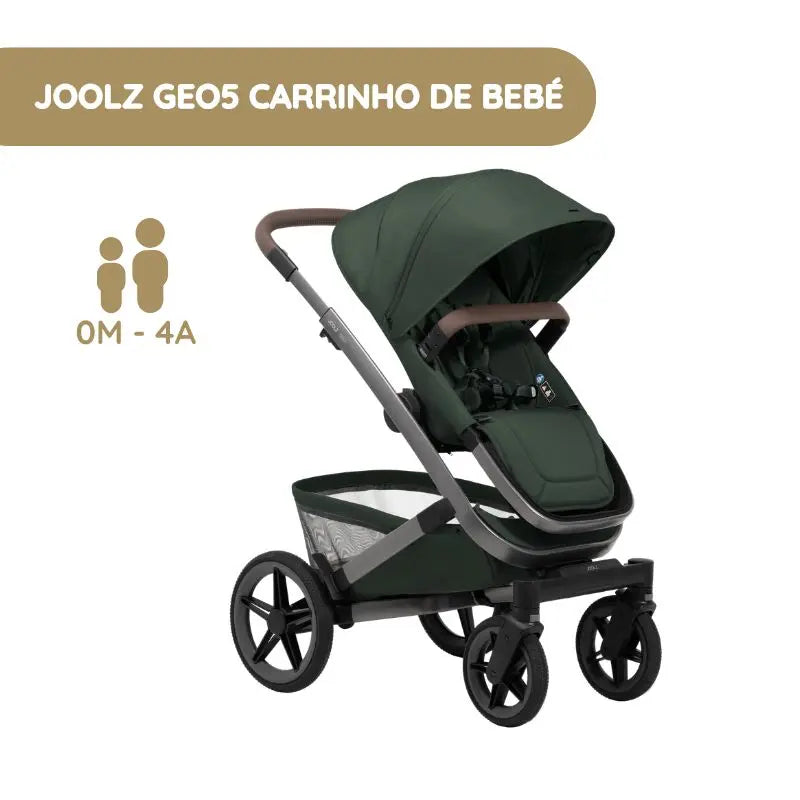 Joolz Geo5 Carrinho de Bebé - Forest green
