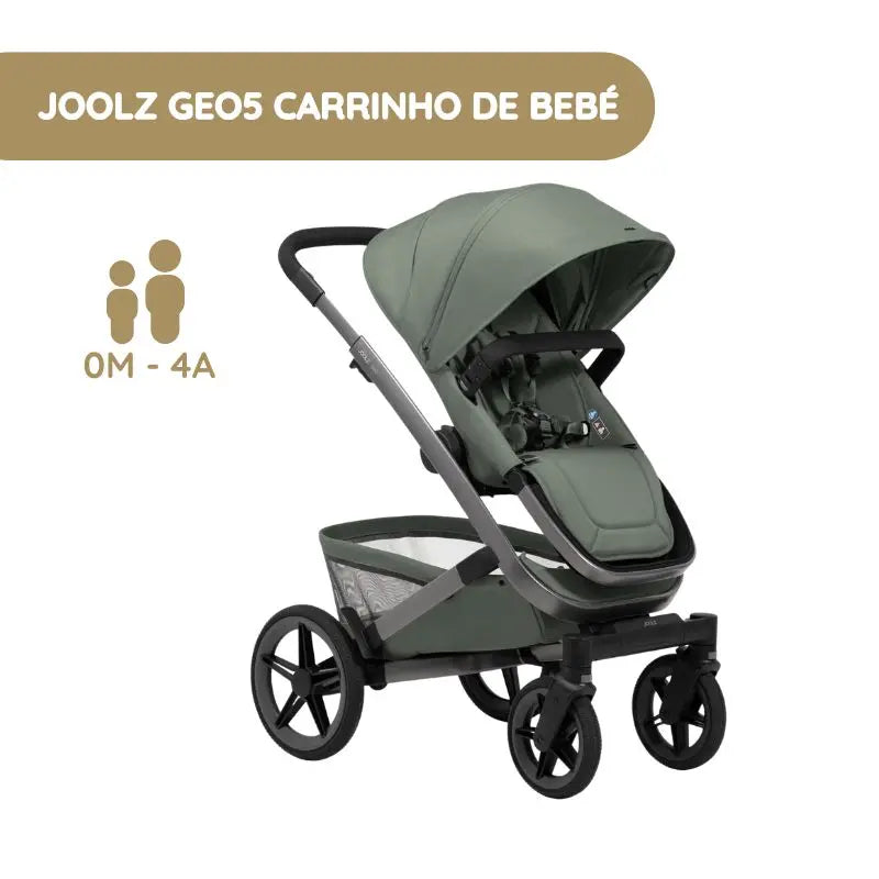 Joolz Geo5 Carrinho de Bebé - Sage green