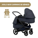 Joolz Geo5 Carrinho de Gémeos - Dark navy blue
