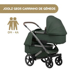 Joolz Geo5 Carrinho de Gémeos - Forest green