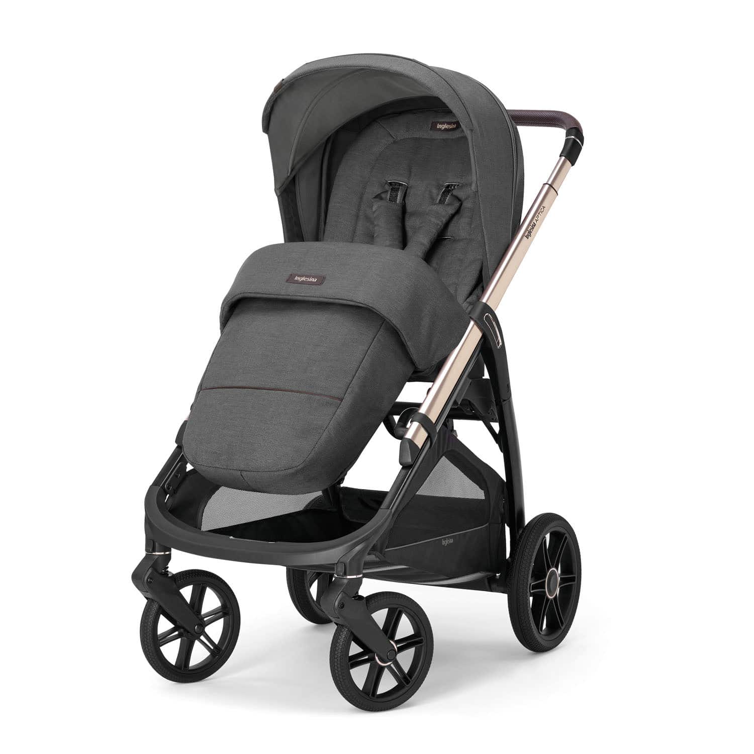 Carrinho de Bebé Inglesina System Duo Aptica - Velvet Grey