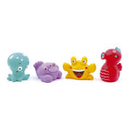 Ludi 4 Animais de Plástico para Banho - Oceano