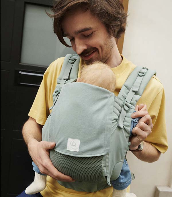 Stokke Mochila Portabebé Limas Mesh - Glacier Green