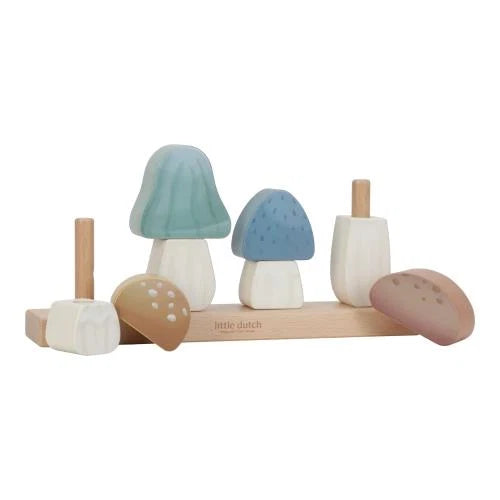 Little Dutch Cogumelos de Empilhar - Forest Friends FSC