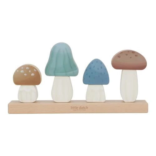 Little Dutch Set de Setas Apilables - Forest Friends FSC