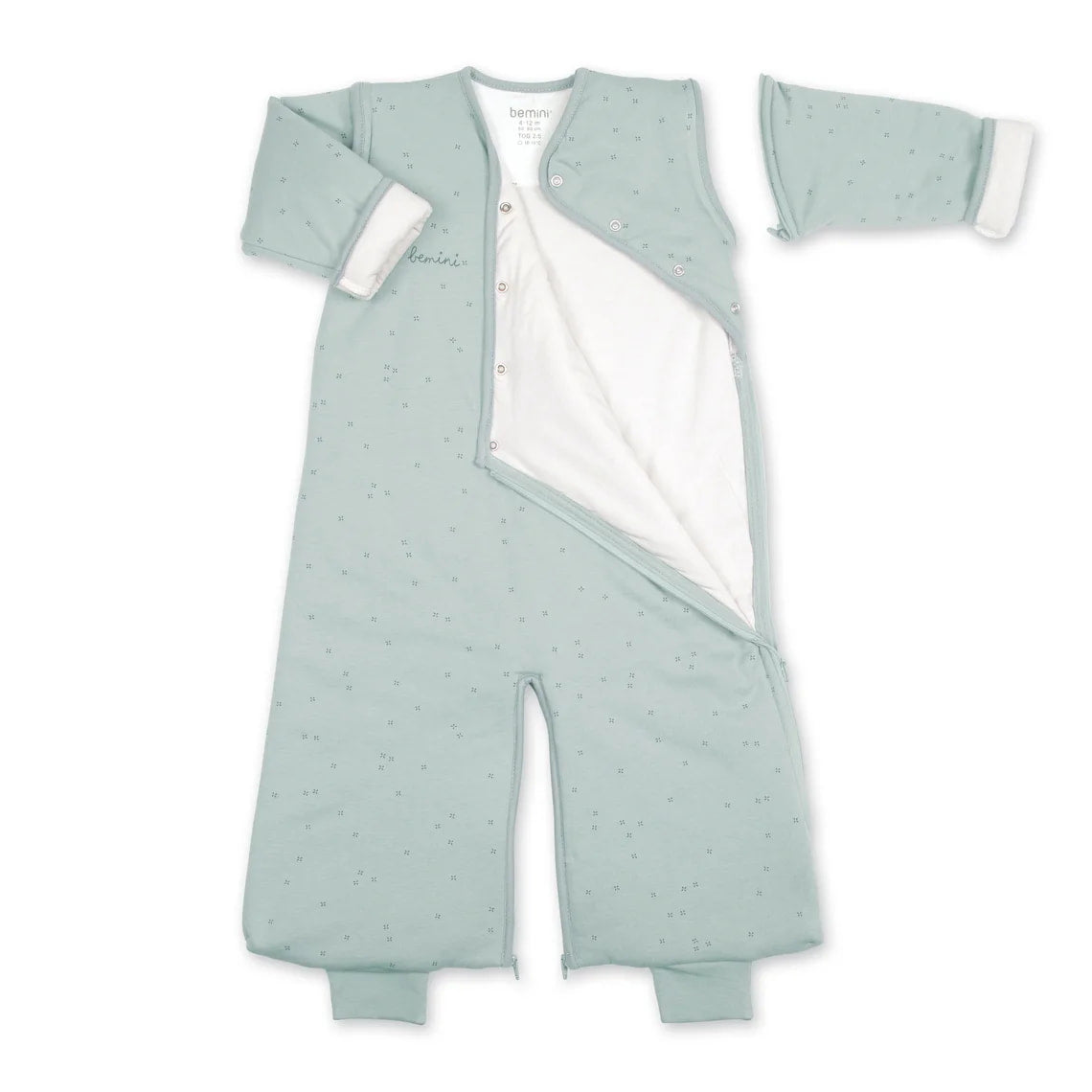 Bemini Saco de Dormir 4-12m (tog 3) - Mini print lunar