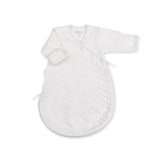 Bemini Saco de Dormir 0-1m (tog 1,5) - Light beige marled pady quilted jersey
