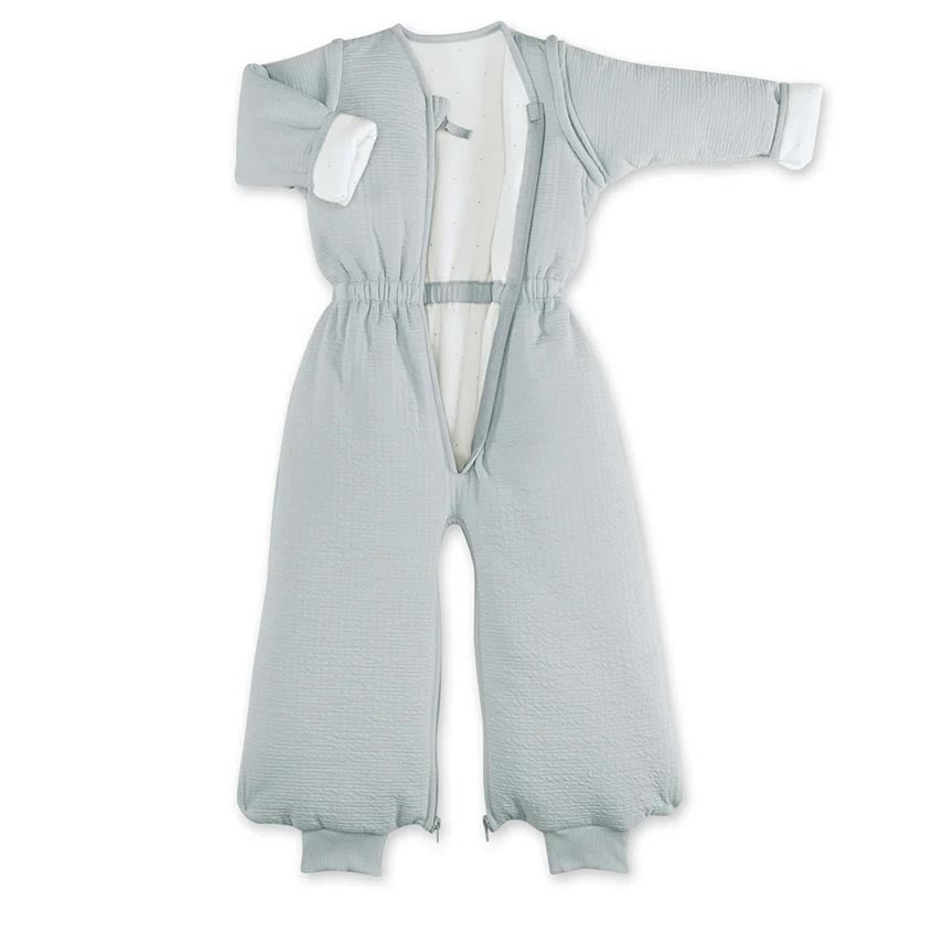 Bemini Saco de Dormir 24-36m (tog 3) - Medium Grey Pady Tetra Jersey