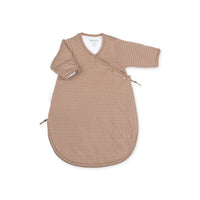 Stripe natural ecru pady jersey