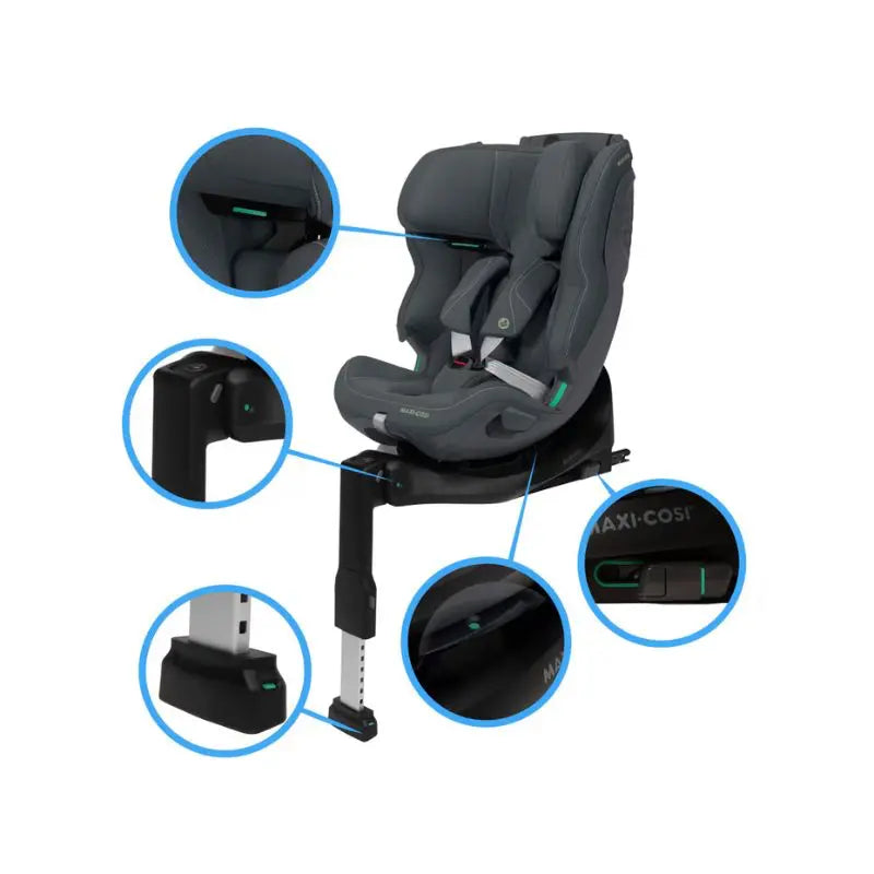 Maxi-Cosi Cadeira Auto Emerald 360 Plus - Authentic Graphite