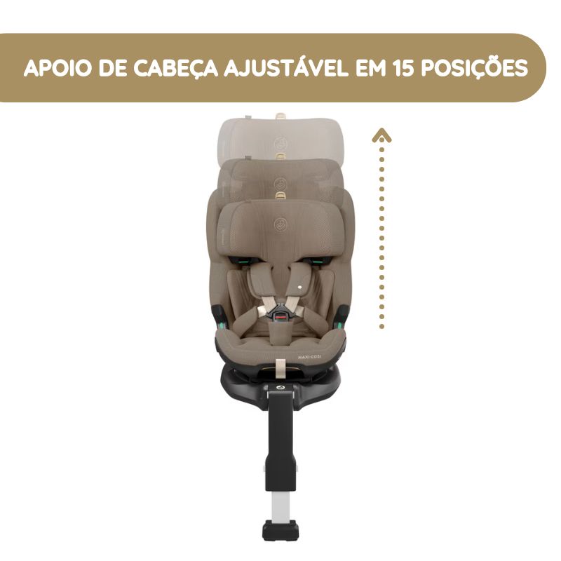 Maxi-Cosi Cadeira Auto Emerald 360 Pro - Authentic Black