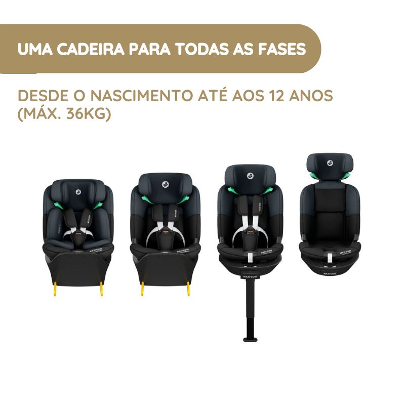 Maxi-Cosi Emerald 360 S Cadeira Auto - Tonal Truffle