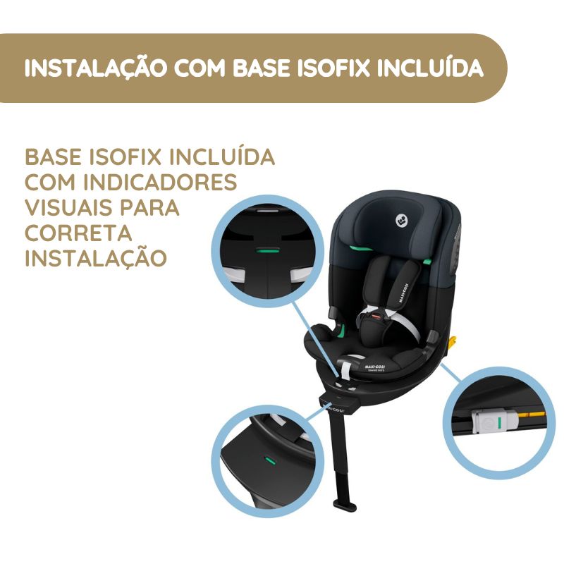 Maxi-Cosi Emerald 360 S Cadeira Auto - Tonal Truffle