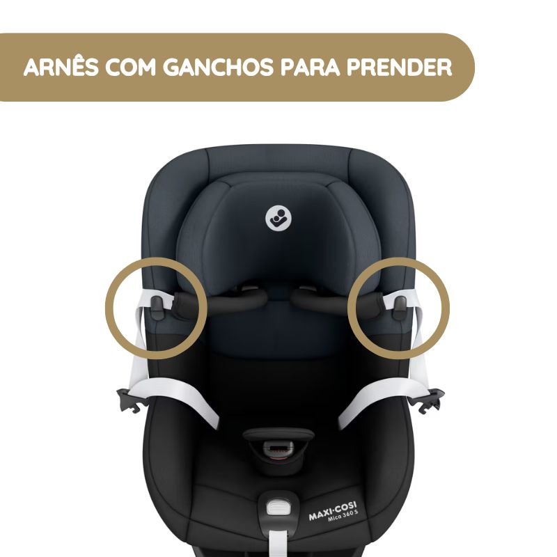 Maxi-Cosi Cadeira Auto Mica 360 S - Tonal Graphite