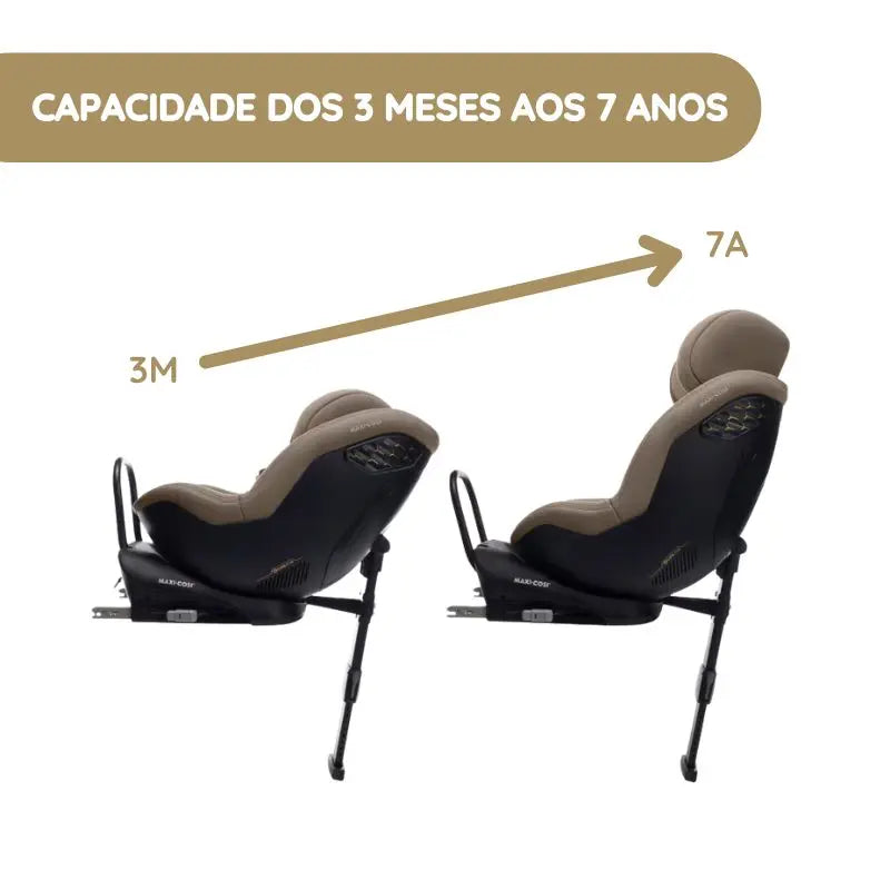 Maxi-Cosi Cadeira Auto Mobifix Pro - Authentic Black