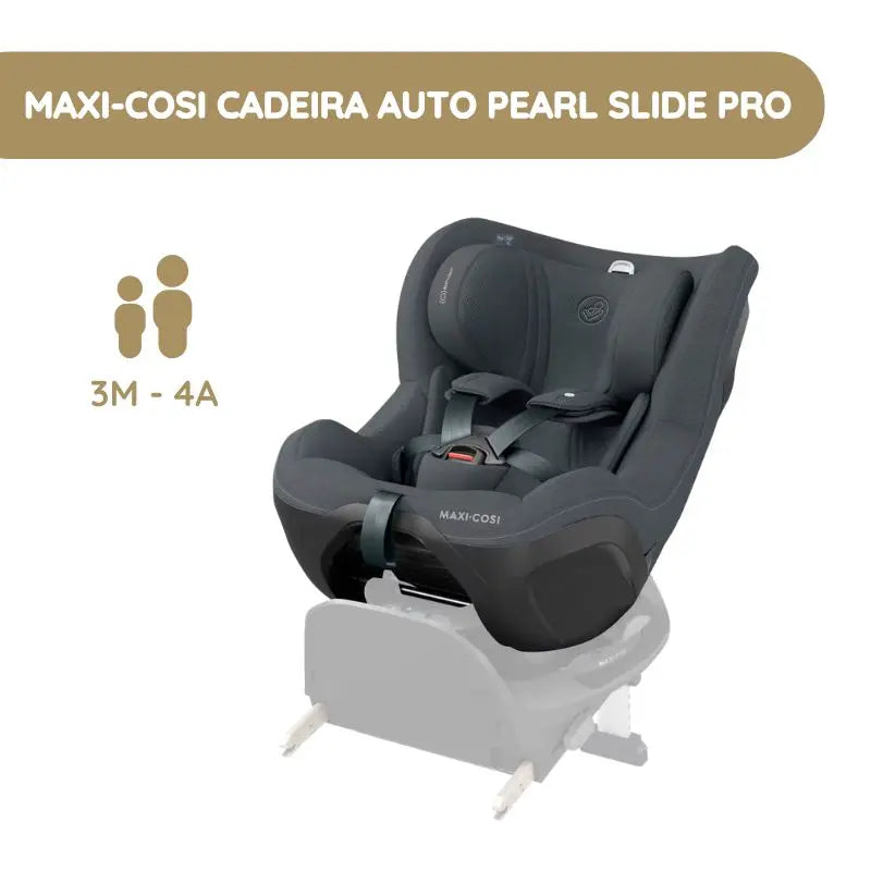 Maxi-Cosi Cadeira Auto Pearl Slide Pro - Authentic Graphite