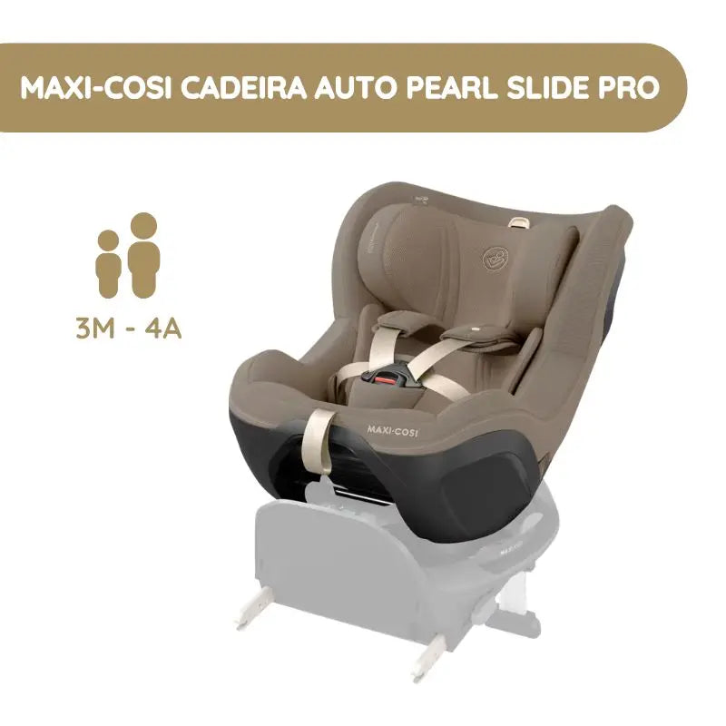Maxi-Cosi Cadeira Auto Pearl Slide Pro - Authentic Truffle
