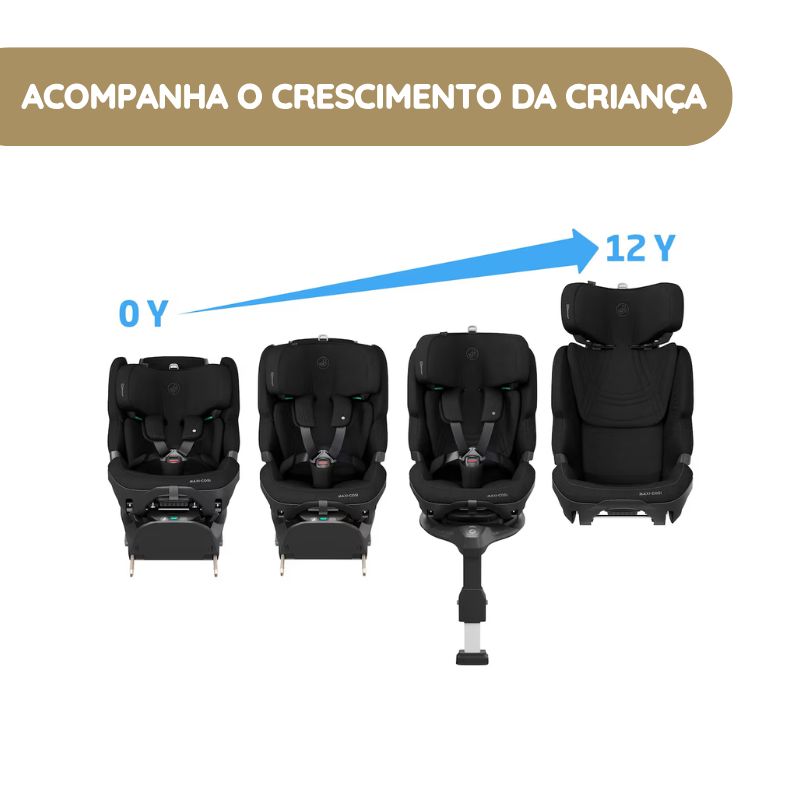 Maxi-Cosi Cadeira Auto Pearl XL Slide Pro - Authentic Truffle