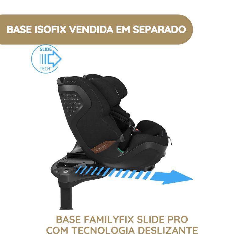 Maxi-Cosi Cadeira Auto Pearl XL Slide Pro - Authentic Truffle