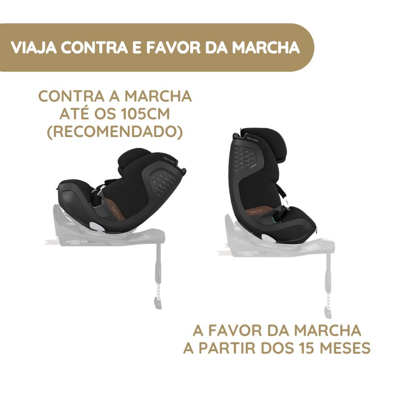 Maxi-Cosi Cadeira Auto Pearl XL Slide Pro - Authentic Graphite