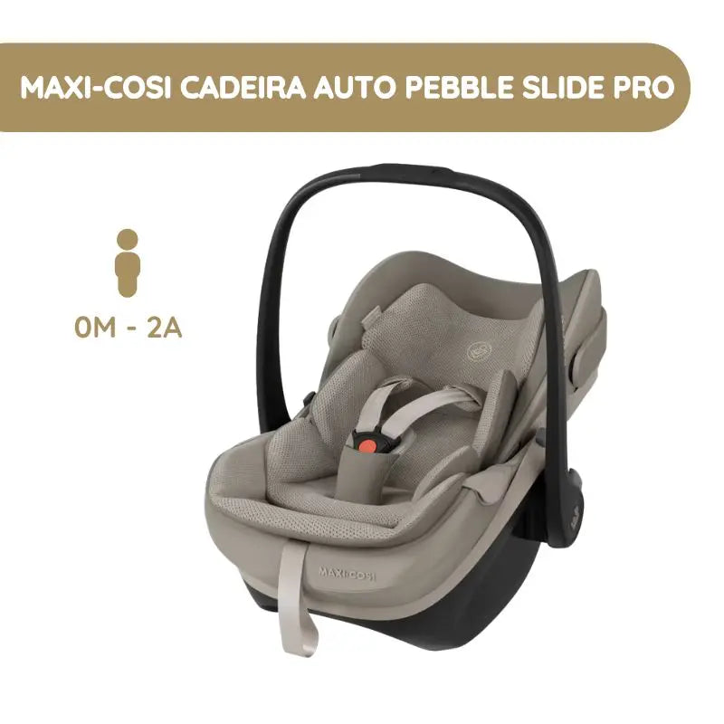 Maxi-Cosi Cadeira Auto Pebble Slide Pro - Saphire Sand