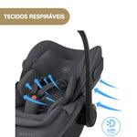 Maxi-Cosi Cadeira Auto Pebble Slide Pro - Onyx Black