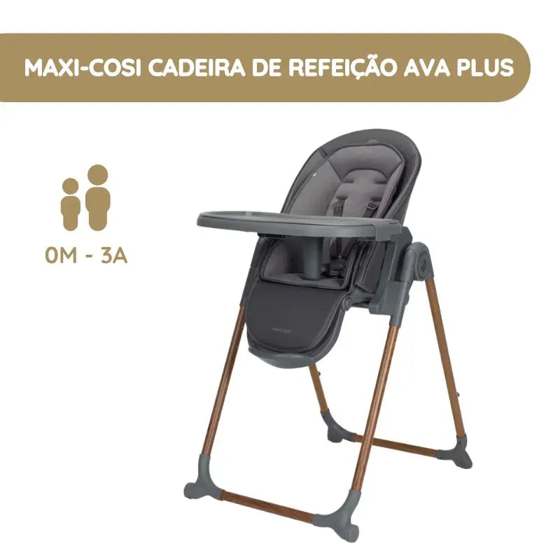 Maxi-Cosi Cadeira de Refeição Ava Plus - Elegance Graphite
